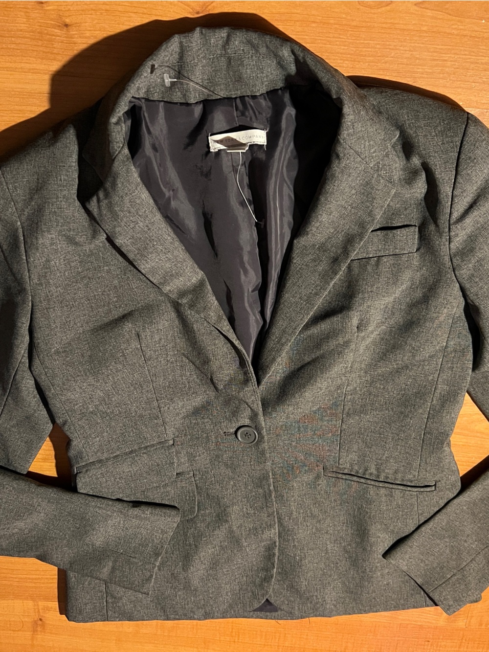 Classic Women's Gray Tailored Blazer